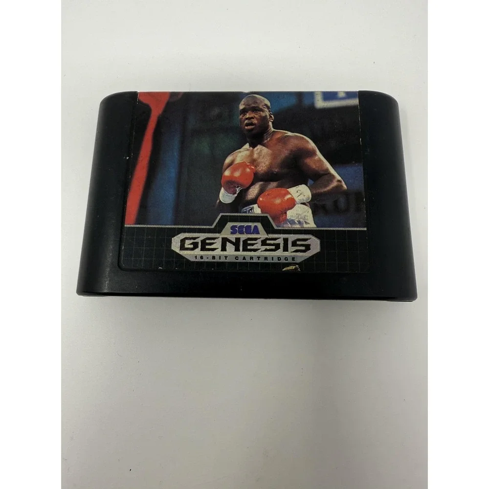 Vintage James Buster Douglas Boxing‎ Sega Genesis Game Cartridge 16-Bit Japan
